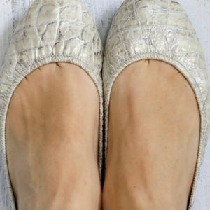 ISO Alpine Grey Croc Tieks